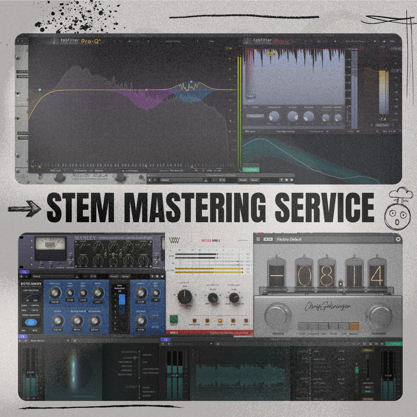 Stem Mastering Service - Per Track
